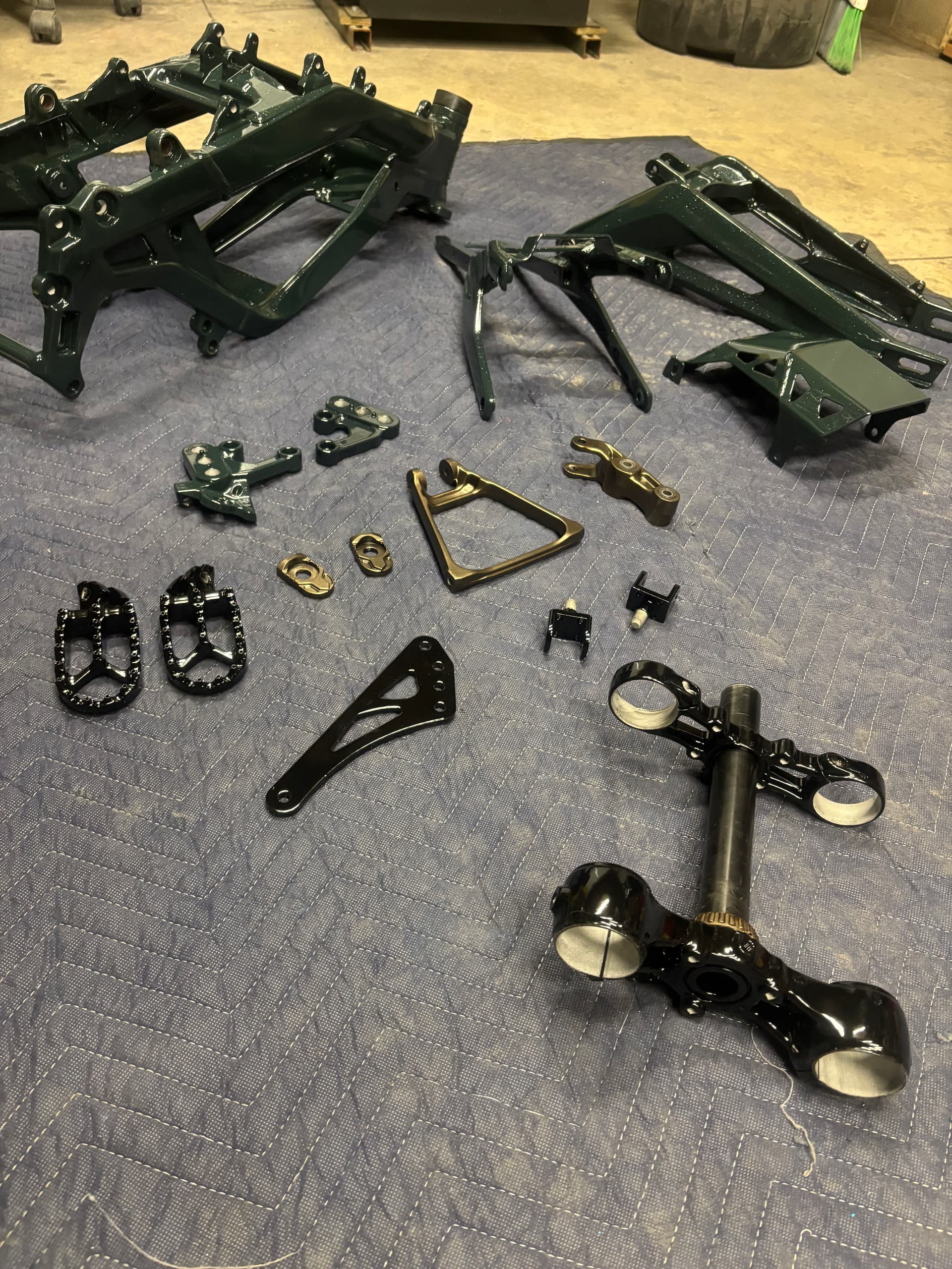 Revamped Surron with Sleek Powder Coating Finish