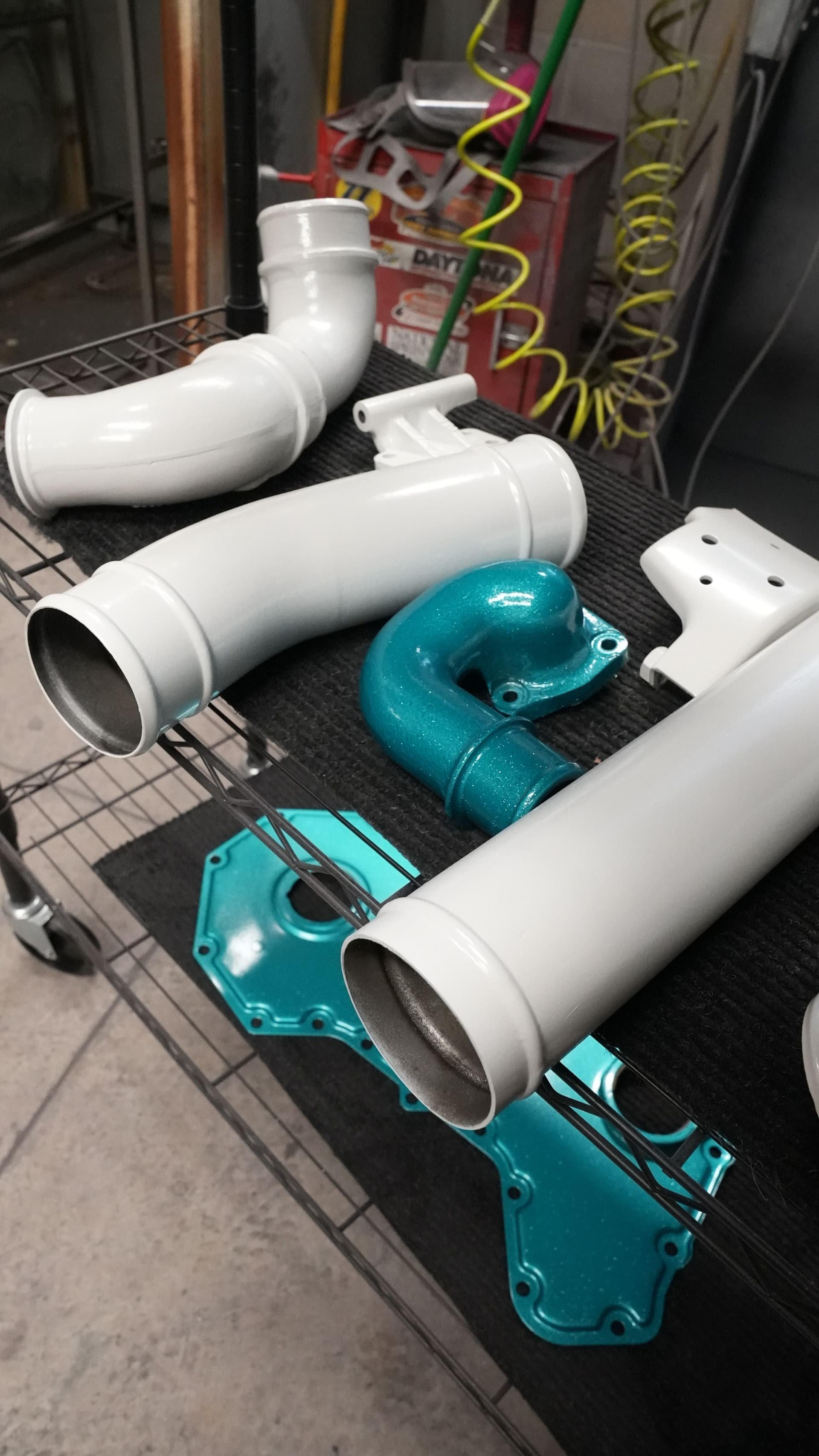 Stunning Engine Bay Parts with Powder Coating Perfection